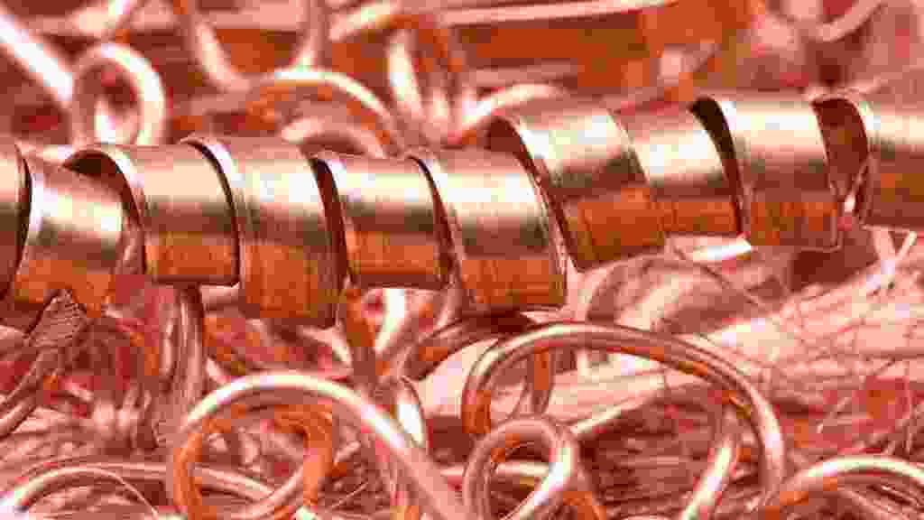 Copper,Scrap,Market,Of,Raw,Materials