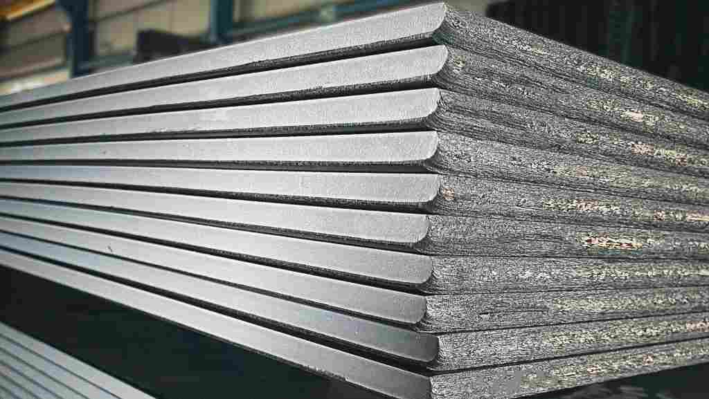 Group,Of,Construction,Steel,Products,Prepared,For,Delivery,To,Customers.